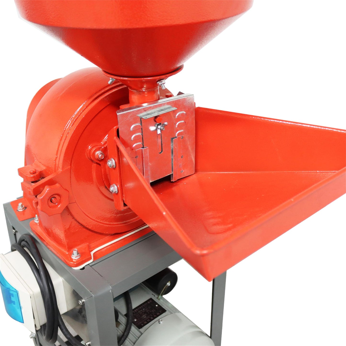 THUXEON 220V Multifunctional Crushing Machine 2.2KW Electric Grain Milling Machine Rice Grinder with 2MM 3MM Sieve Screen 220-330LBS/H for Rice Millet Corn Grain Large Material