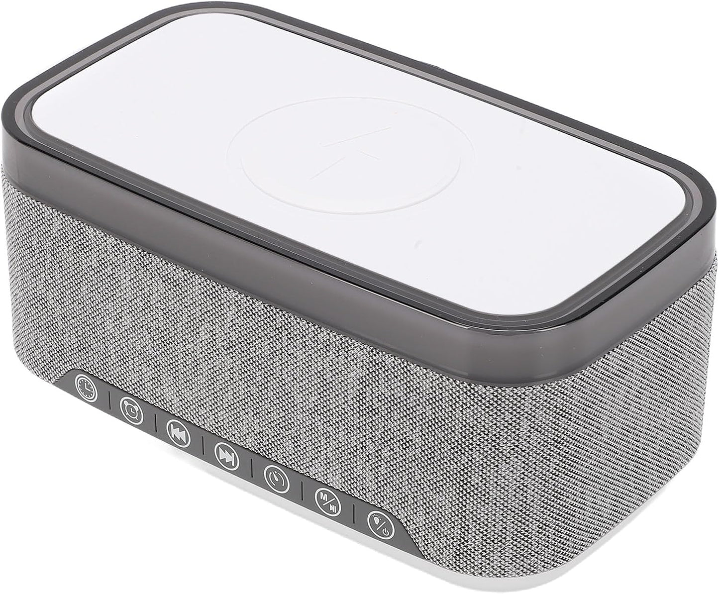 YUEHISY Bluetooth Speaker with Wireless Charging, Multifunctional Wireless Speaker, White Noise Sound Machine with LED