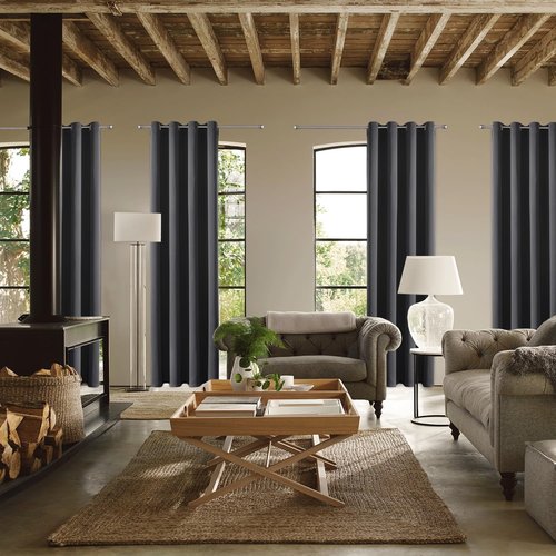 ChrisDowa Blackout Curtain - Custom Thermal Insulated Room Darkening Panel for Bedroom & Living Room