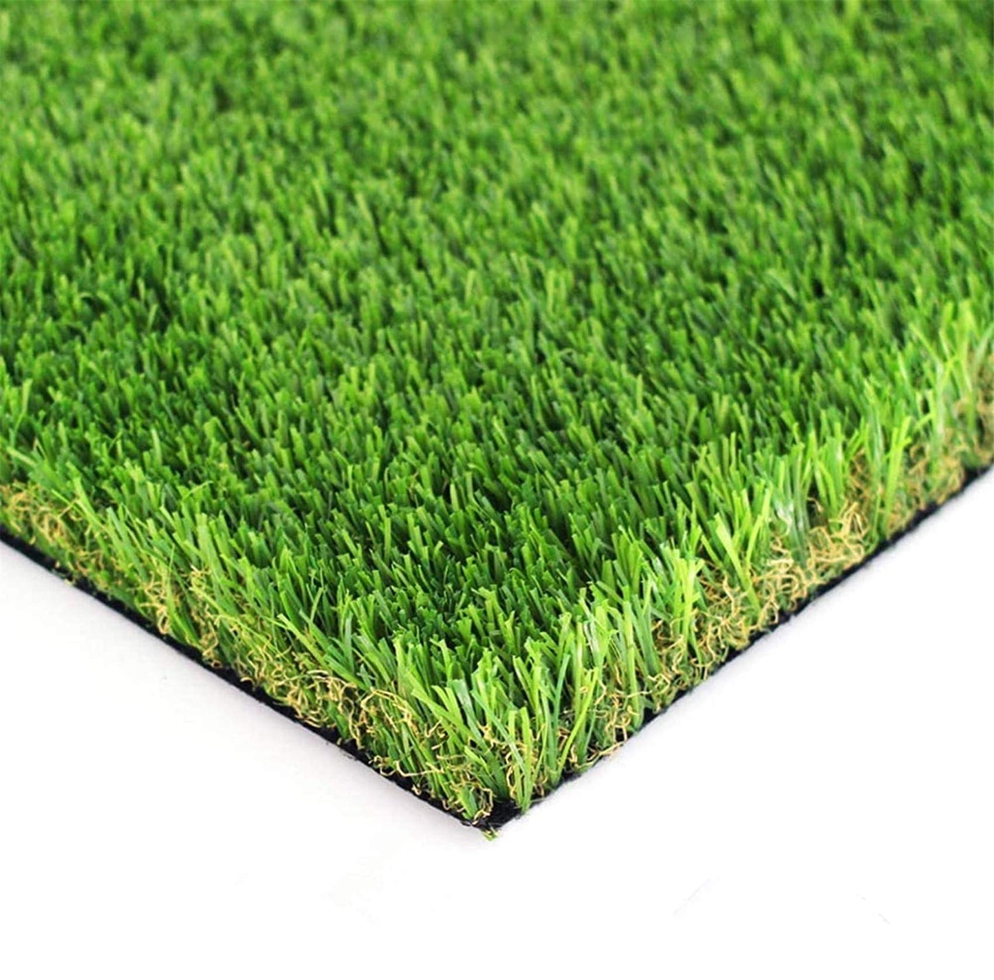 LITA 4ftx13ft Artificial Grass Fake Deluxe Synthetic Thick Lawn Pet Turf Perfect for Indoor/Outdoor Landscape, Green