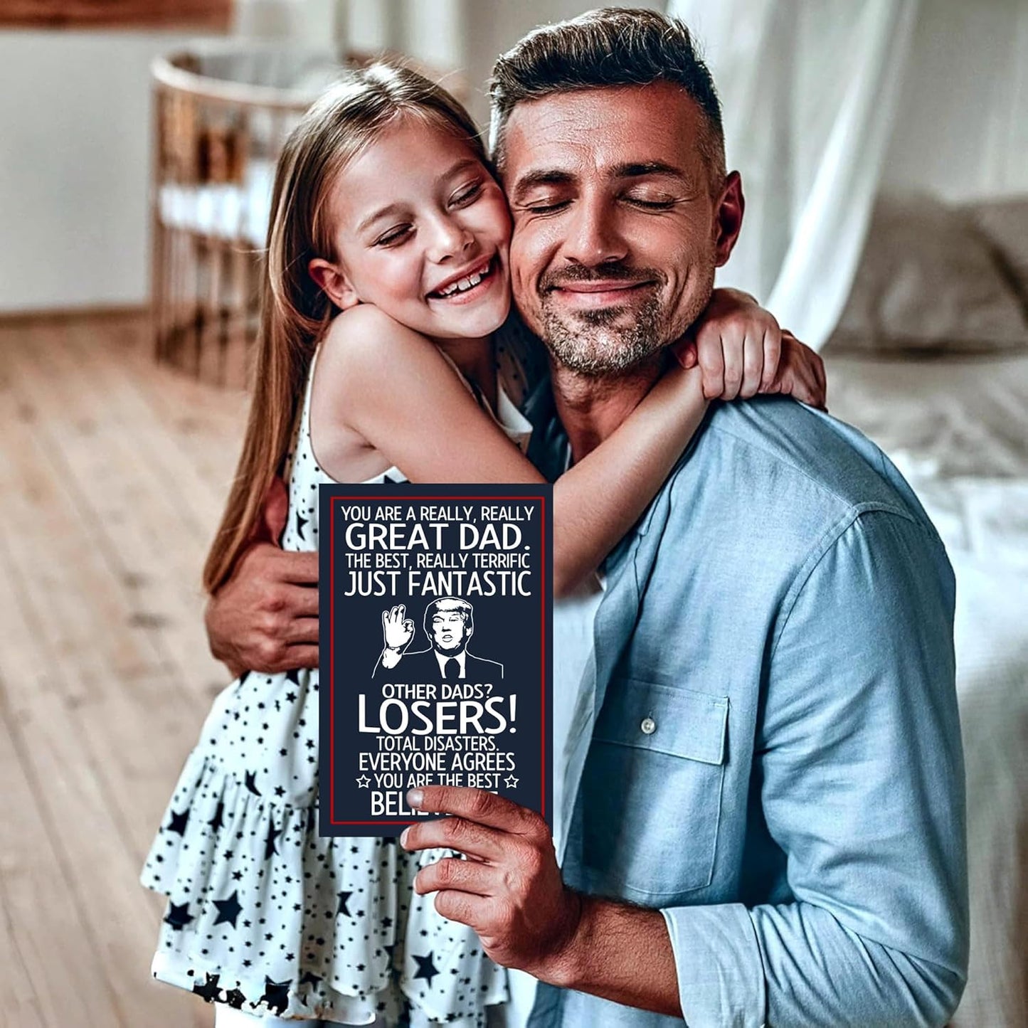 Regine Switzerland Funny Father's Day Card - Heartfelt Message for Dad | Perfect for Birthdays & Special Occasions