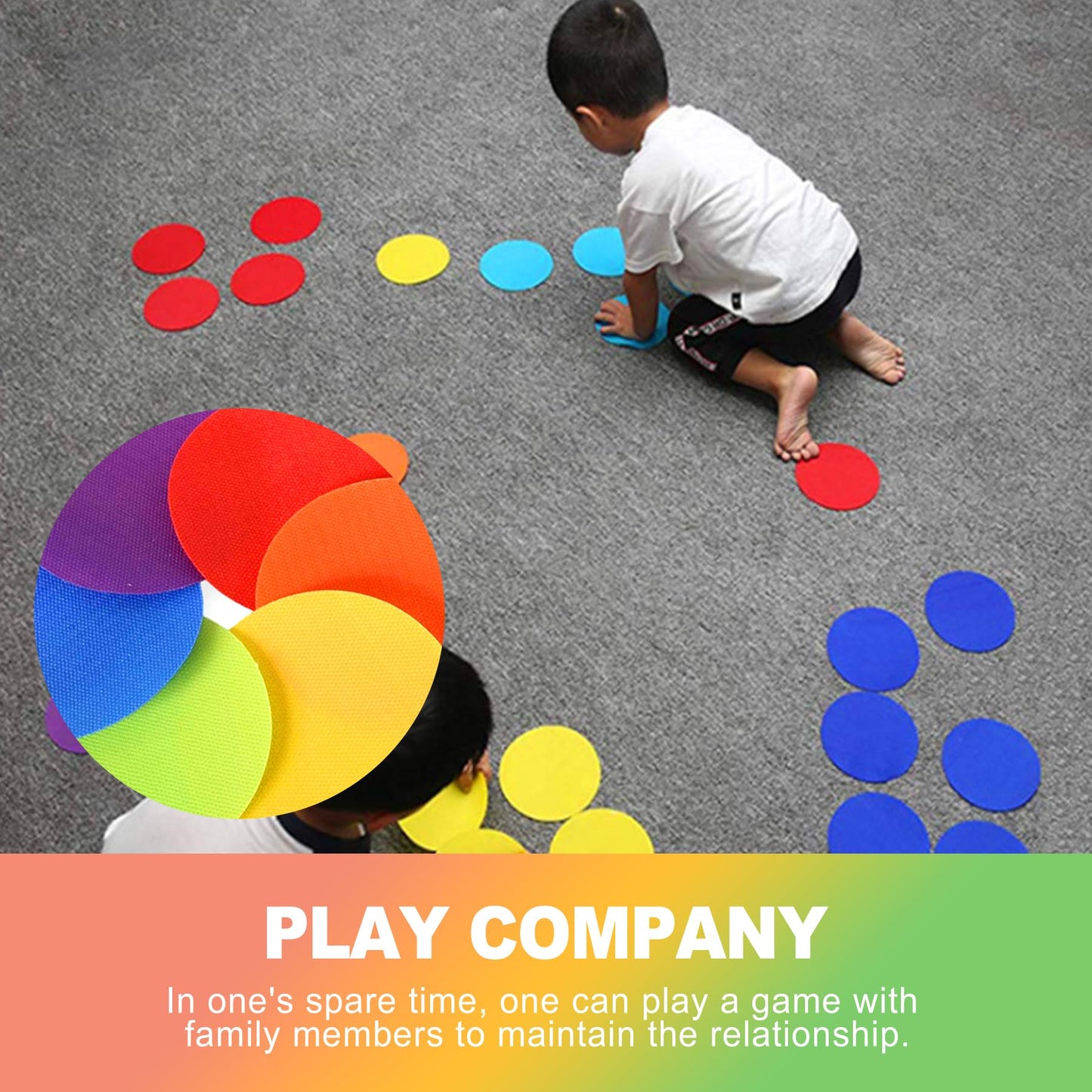 ZukoCert 30-Pack Poly Spots & Non-Floor Markers – Flat Sit Spots for Gym Class, Classroom Rugs & Kids’ Agility Training (Durable, Easy to Clean, Ideal for Fitness & School Activities)