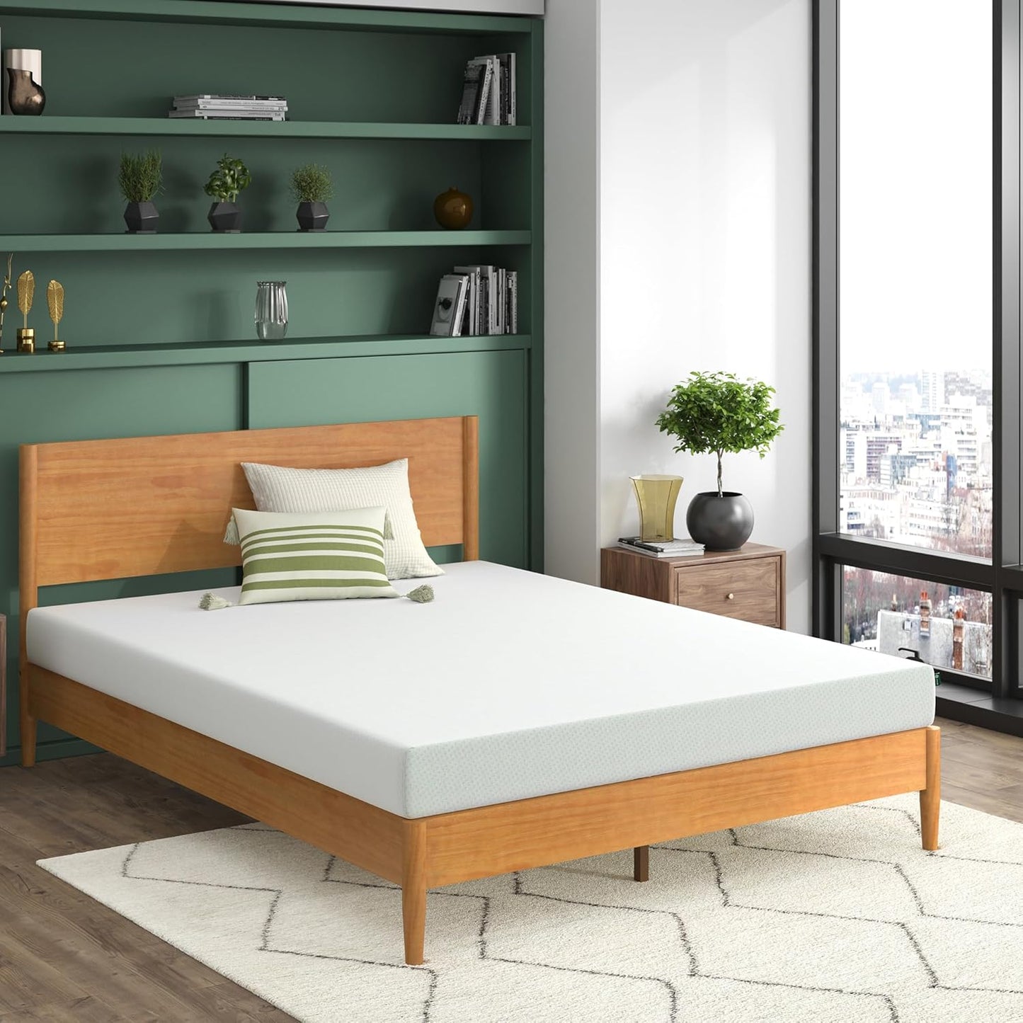 Zinus 6 Inch Green Tea Memory Foam Mattress - King Size | Fiberglass Free & CertiPUR-US Certified