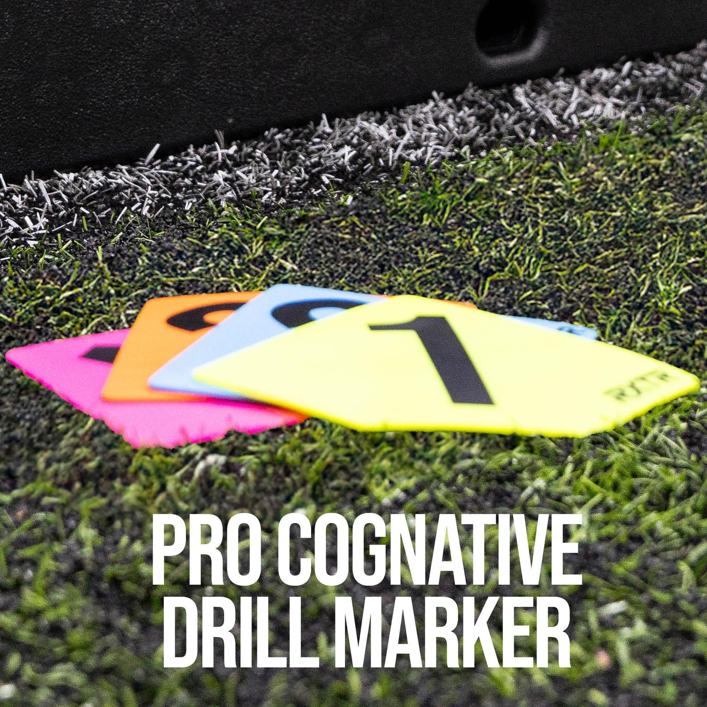 RXTR Reaction Training Light - Smart Soccer Training Device with Real-Time Scoring, Built-in Drills, Compatible with QUICKPLAY Rebounder Boards, No App Required