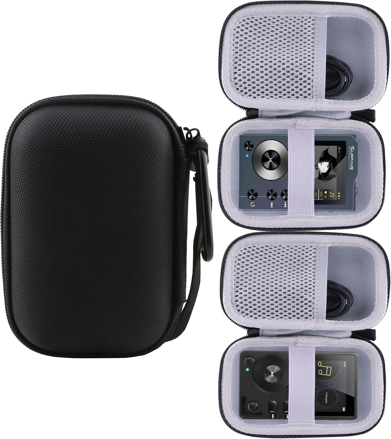 F20 MP3/HIFI H2 MP3 WERJIA Hard Carrying Case Compatible with Surfans HiFi WALKER Player (CASE ONLY)