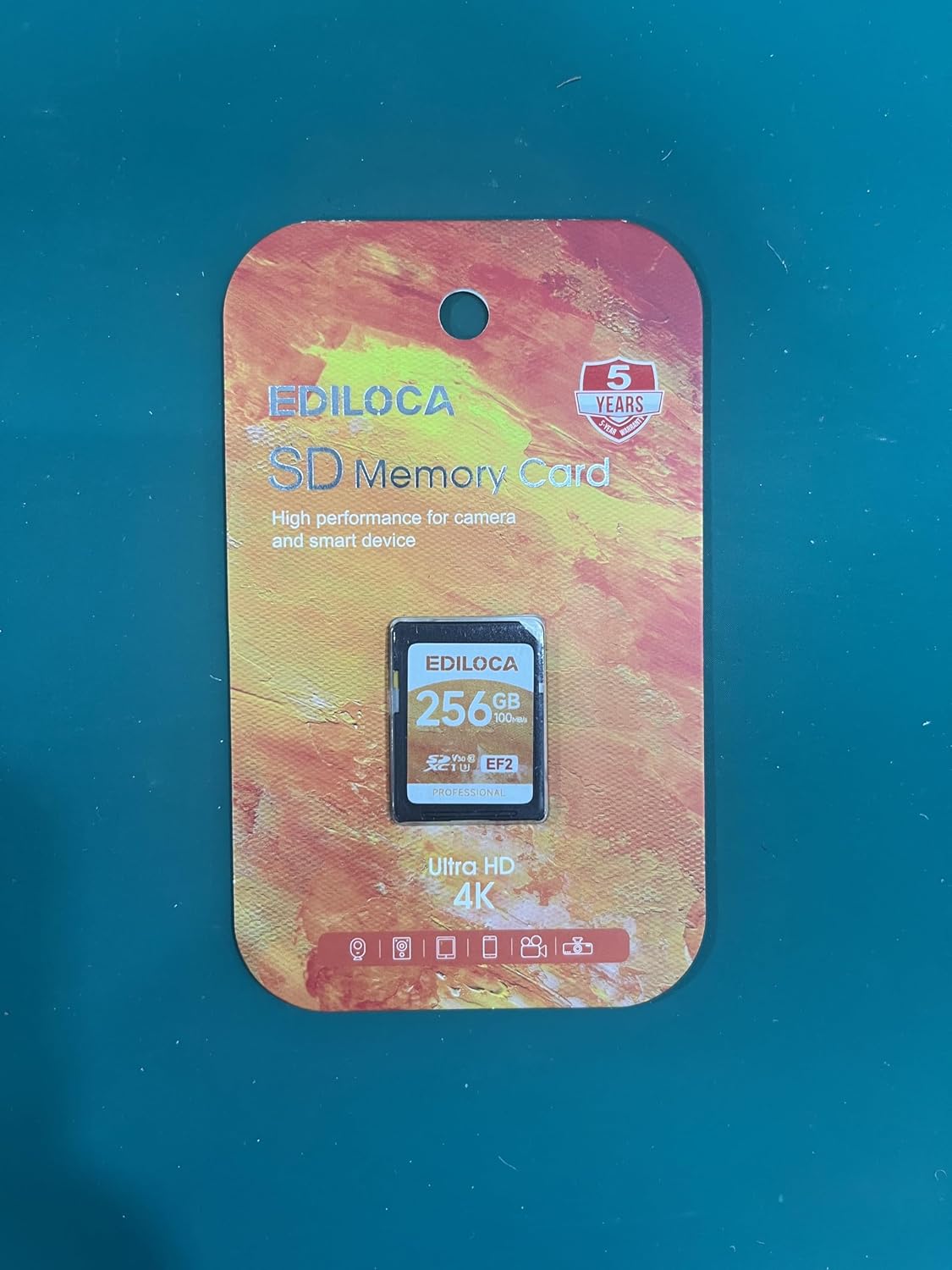 Ediloca 64GB 3 Pack 90/20MB/s, C10, U1, V10, 4K 64GB, EF2-3PCS UHS-I SD Card UHS-I Memory Card Fast Storage, Read/Write