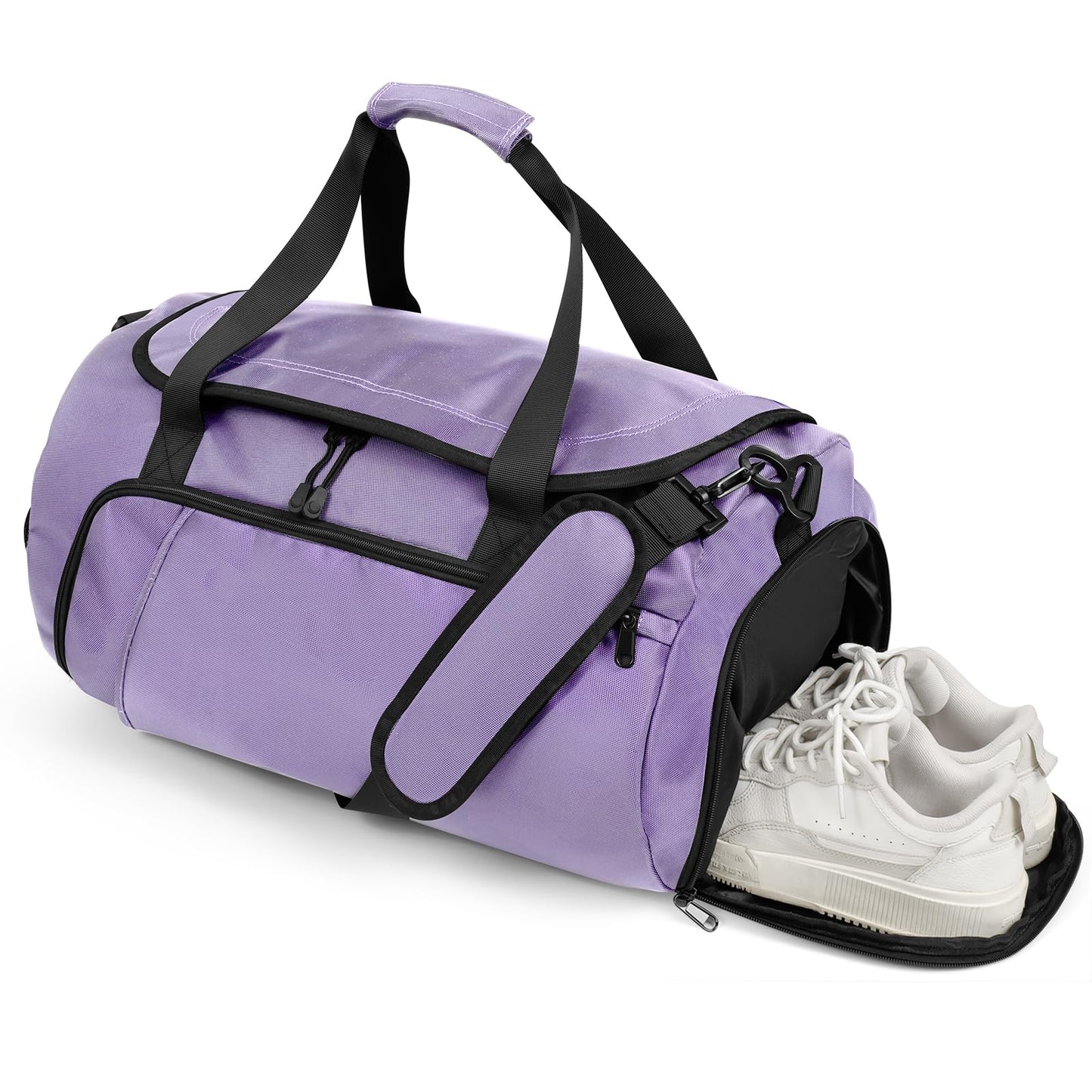 FINYIOE Gym Bag for Men Women, Purple
