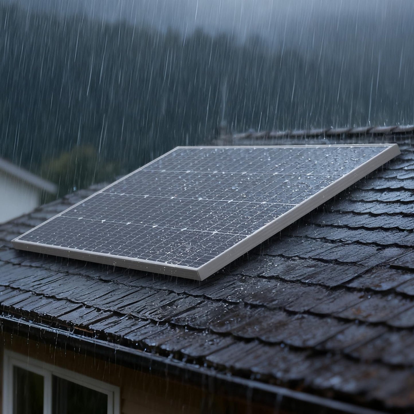 VEVOR 4PCS 100W Monocrystalline Solar Panels, 23% High-Efficiency Mono PV Module with Stable MC4 Output & Aluminum Frame, IP65 Waterproof Solar Panel for Car Boat RV Flat Rooftop Off-Grid Applications