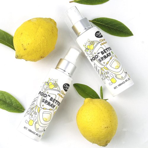 Clean-n-Fresh Toilet Spray - 6.8 Fl. Oz Citrus Scent Deodorizer | 100% Natural, 400+ Uses