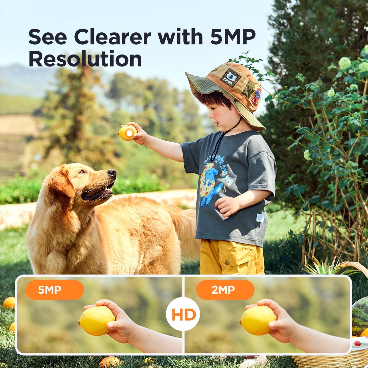 TIGERSECU 5MP Metal Long Range Security Camera for TVI, CVI, AHD, CVBS DVRs, Weatherproof for Indoor/Outdoor Use, Hybrid 4-in-1 with OSD Switch (Power Supply and Coaxial Cable Sold Separately)