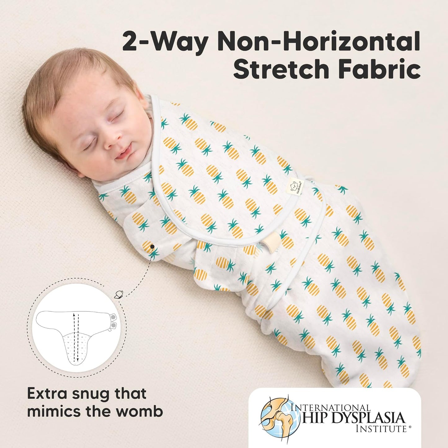 Skiennix Organic Baby Swaddle Sleep Sacks - Soft & Snug for Newborns 0-3 Months | Beach Day Design, 3-Pack