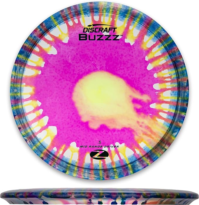Discraft Z Fly-Dye Two Pack – Disc Golf Set | Buzzz & Nuke SS | Zone & Raptor | Sol & Avenger SS | Perfect for Men, Women, and Kids | Disc Weight, Color & Foil Will Vary