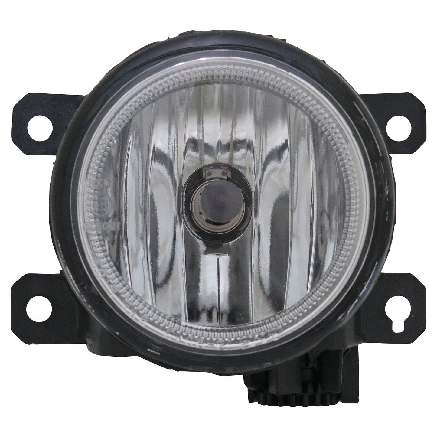 TYC Left Fog Light Assembly for 2017-2021 Honda Civic, Plastic, Black, Model 19-6044-00