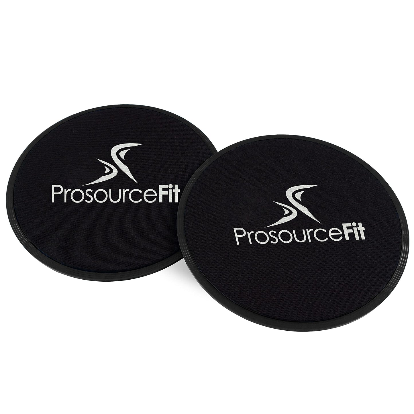 ProsourceFit Core Sliding Exercise Discs, Dual-Sided Sliders for Use on Any Surface at Home or Gym for Full-Body Workouts, Set of 2