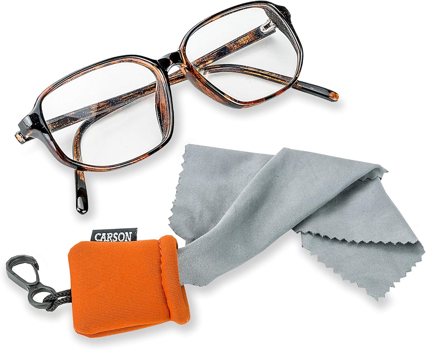 Carson Stuff-It Microfiber Lens Cloth Cleaning System