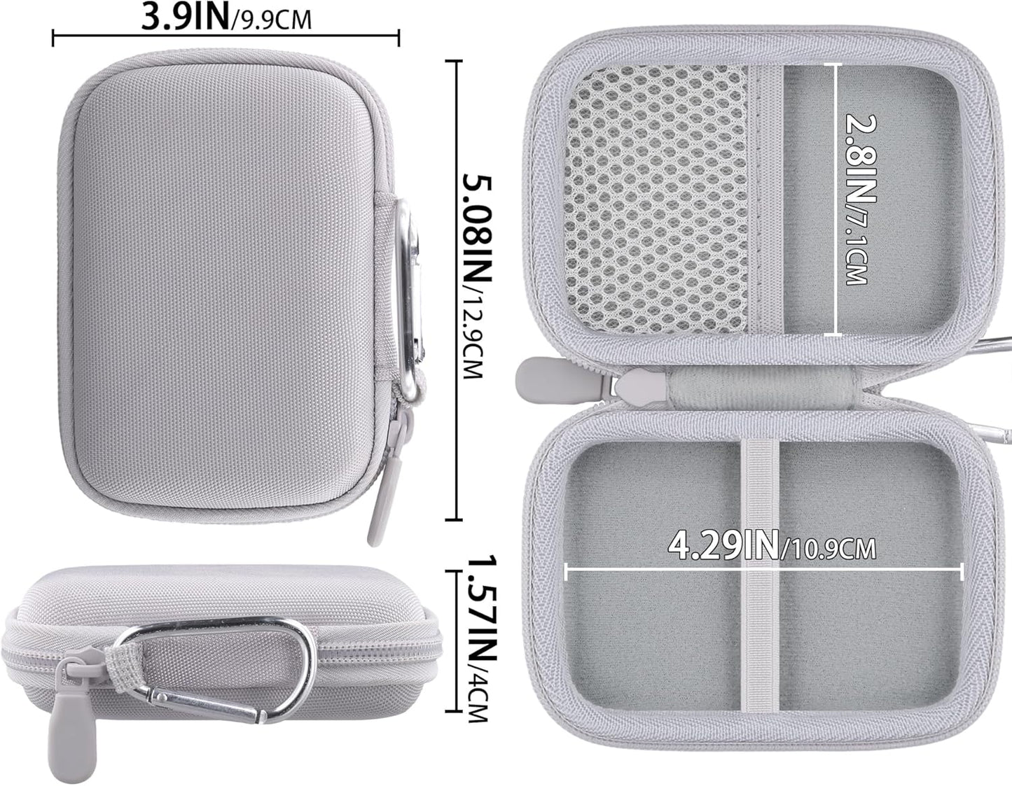 Baval Hard Carrying Travel Case for PLAUD Note/Note Pro AI Voice Recorder,Compatible with Digital Recorder and Magnetic