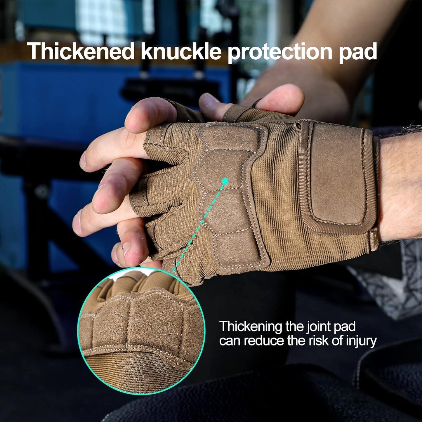 Foclassic Workout Gloves for Men Women - Weight Lifting Gloves With Wrist Wrap Support, Palm Protection and Grips for Gym Exercise, Cross Training