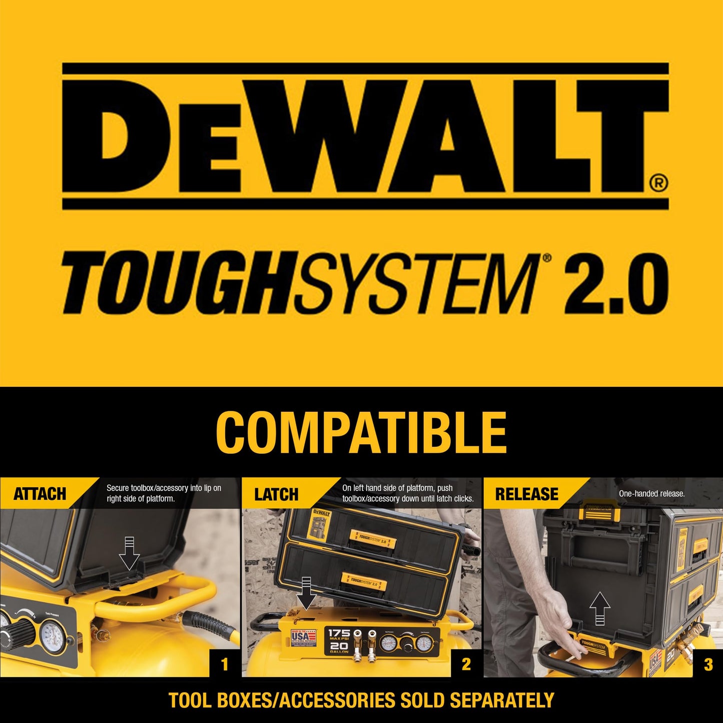 DEWALT 20 Gallon Portable Air Tank