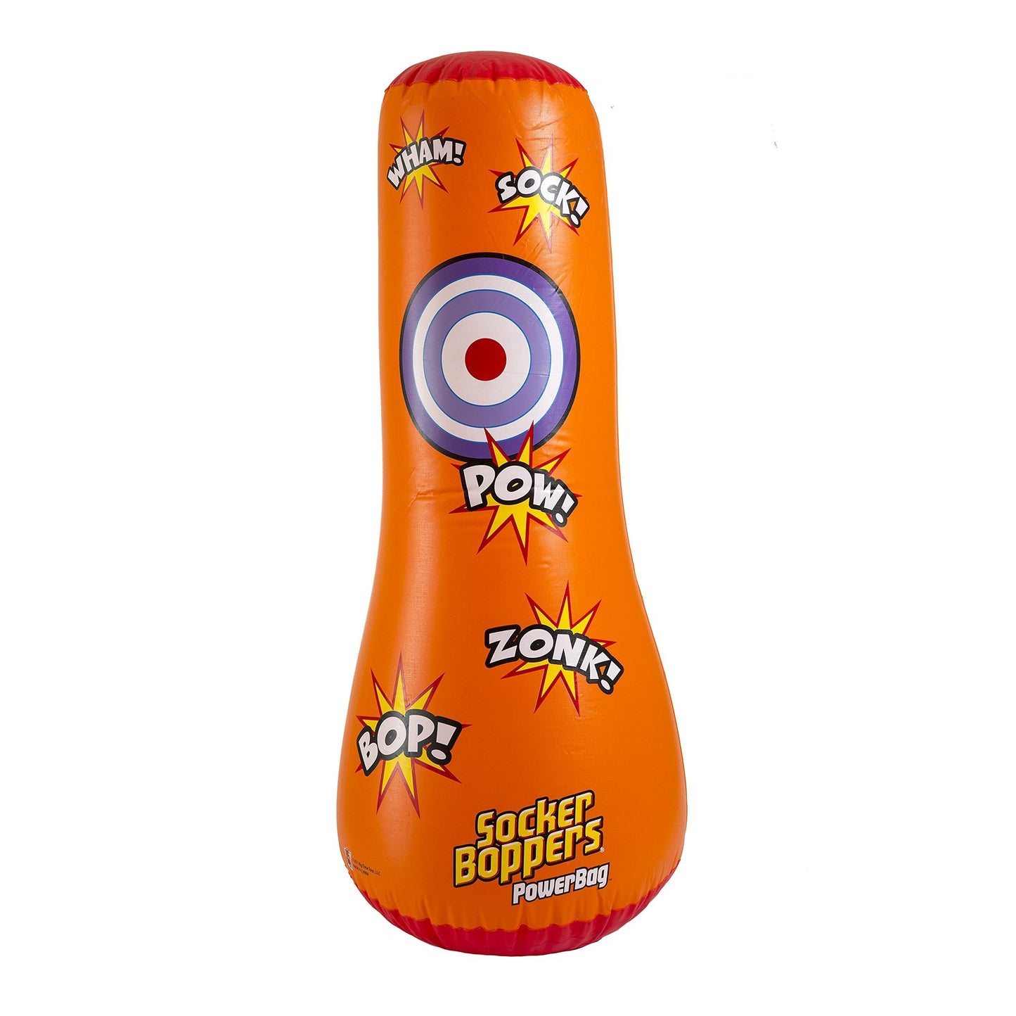 Socker Bopper Power Bag Standing Inflatable Punching Bag for Kids, Box, Bop, Punch, Great Tool for Agility-Balance-Coordination-Athletic Development, in or Outdoor Active Play