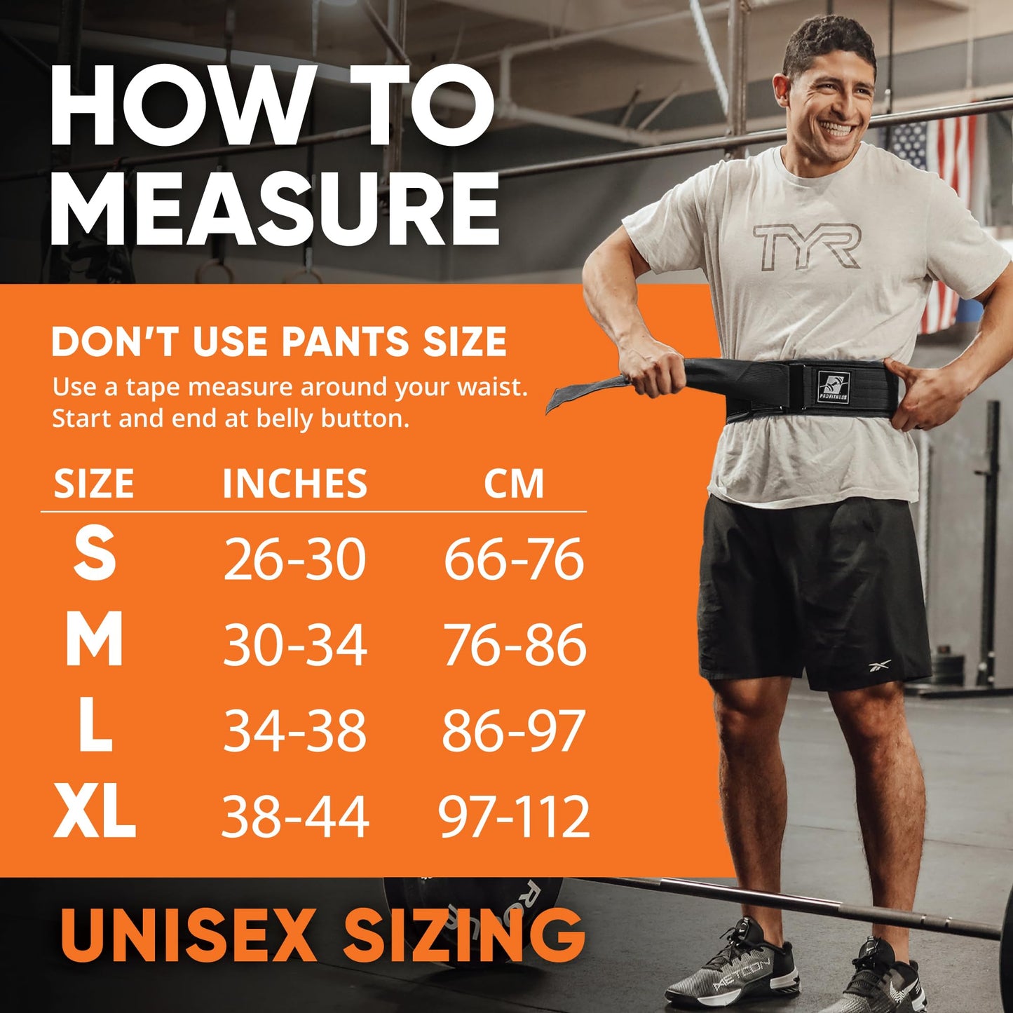 Workout Belt for Men & Women | Premium Weightlifting Belt for Serious Functional Fitness | Weight Lifting, Back Belt for Lifting | Olympic Lifting Athletes (Black/White, Medium)