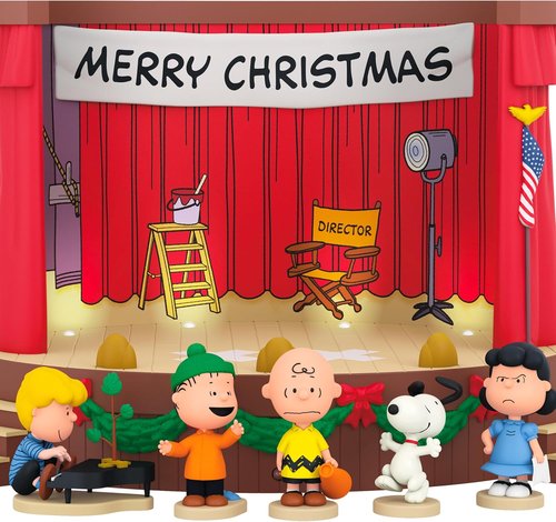 Hallmark Keepsake Peanuts Christmas Decoration - Merry Christmas Charlie Brown! | Light & Sound Feature