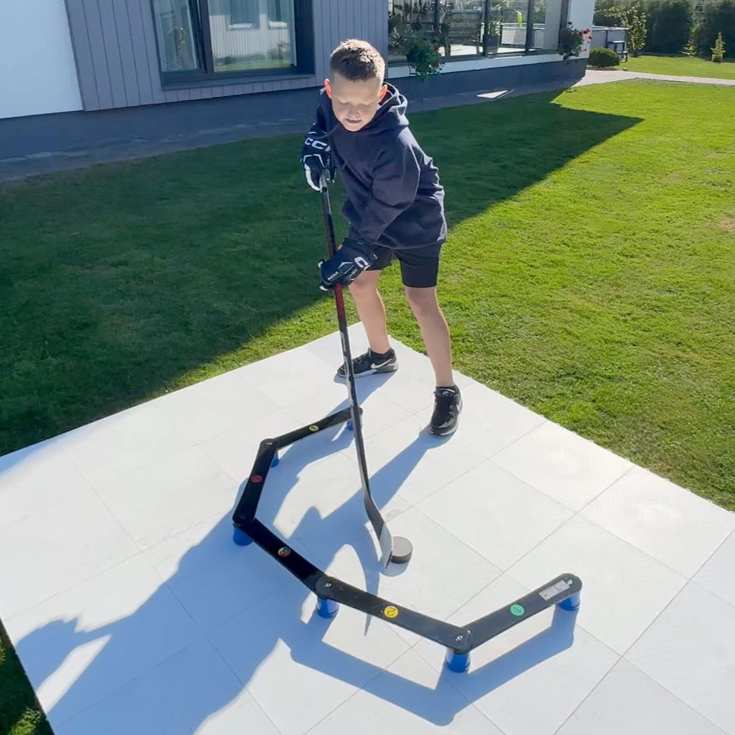 Hockey Revolution Lightweight Stickhandling Training Aid, Equipment for Puck Control, Reaction Time and Coordination - MY ENEMY