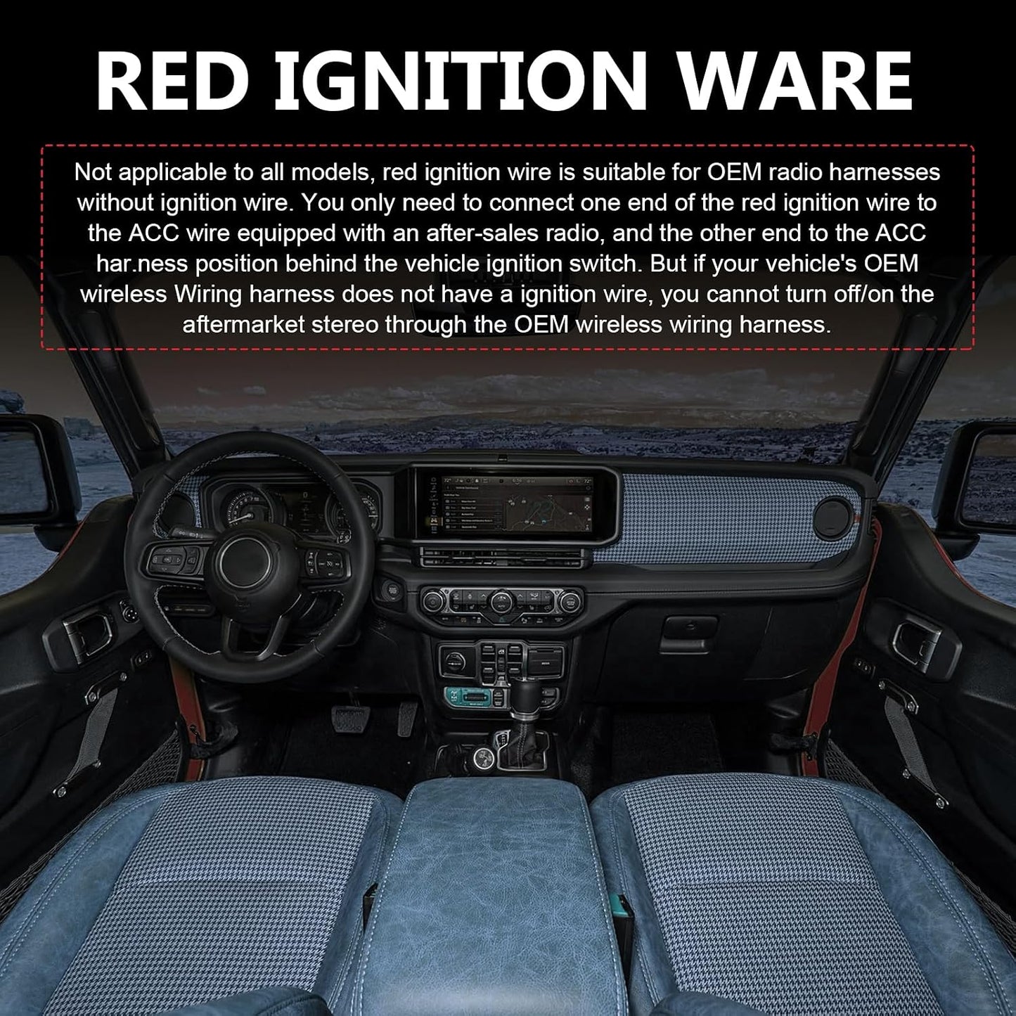 Arwrilt 3 6.5 Inch PCS Car Radio Wiring Harness, Stereo Wiring Harness, DVD Power Speaker Cable Connectot, Suitable