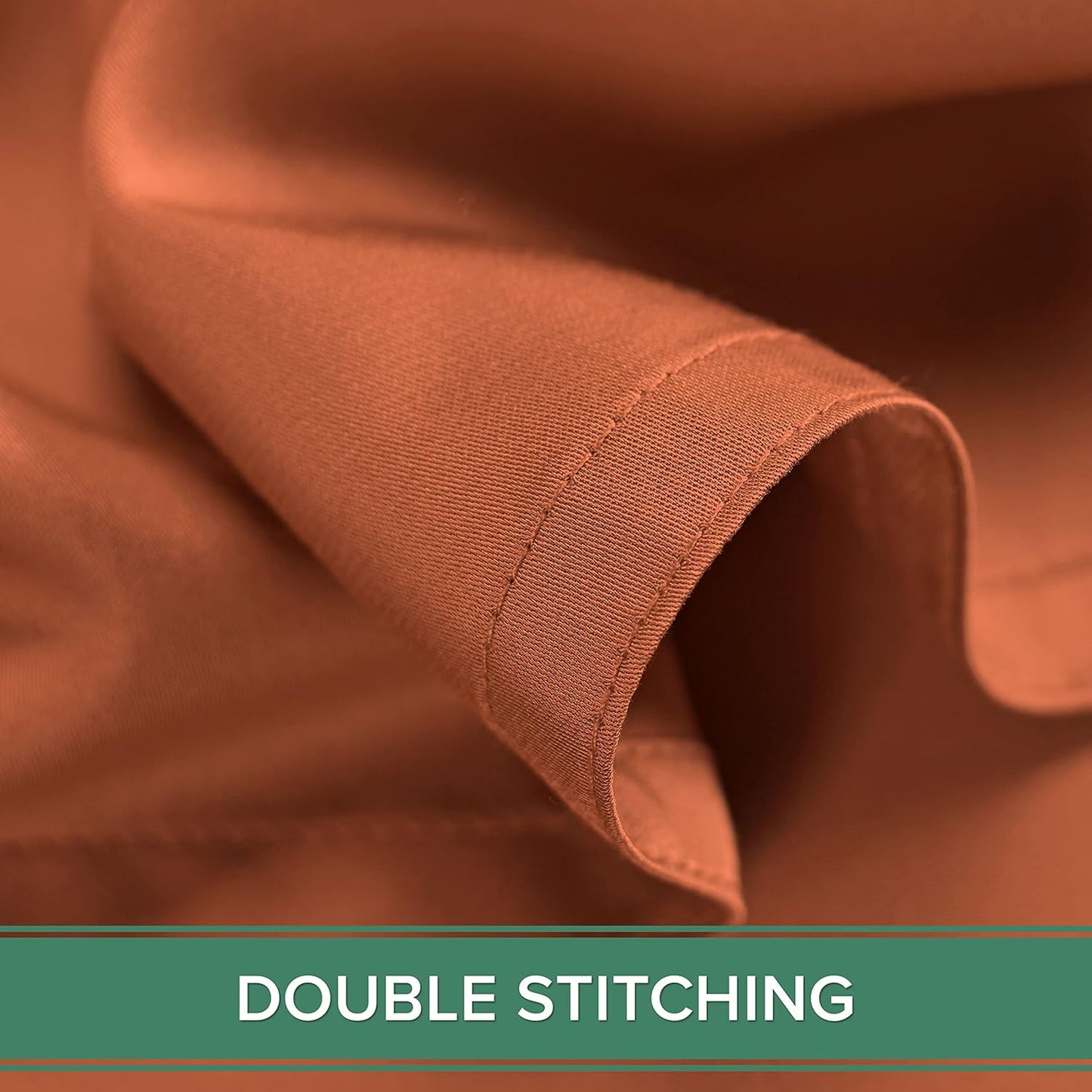 Pure Bamboo King Sheets - Luxuriously Soft & Cooling 100% Organic Viscose Bed Sheet Set | King Size, Terracotta