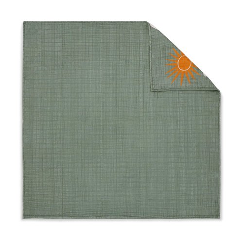 Babyletto 100% Organic Cotton Quilt, GOTS-Certified, 3-Layers of Ultra-Soft and Breathable Muslin - Calfornia
