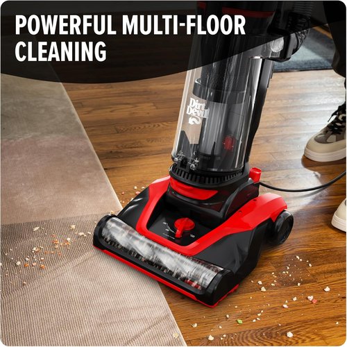 Dirt Devil Multi-Surface Vacuum Cleaner - Powerful & Lightweight Bagless Design for Carpet & Hard Floors