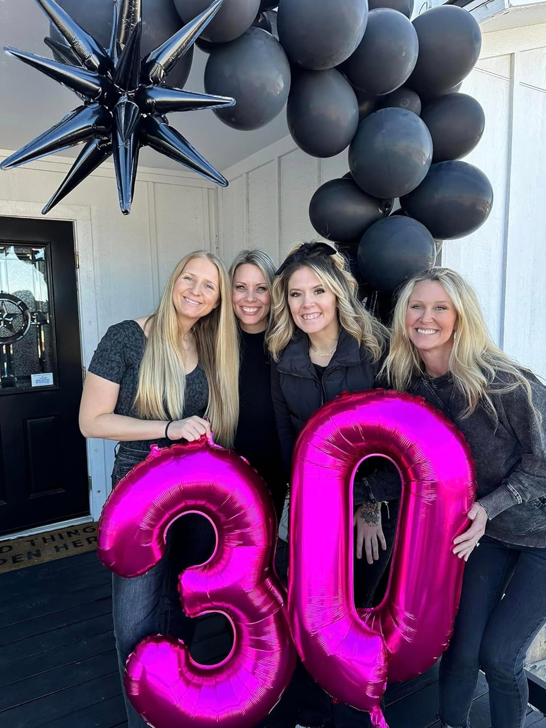 Number 13 Balloons by [Brand Name] - 40-Inch Hot Pink Birthday Decorations for Girls