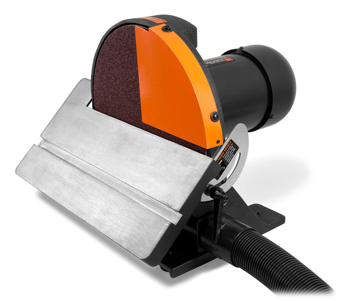 WEN 65812 12-Inch Benchtop Disc Sander with Miter Gauge and Dust Collection System