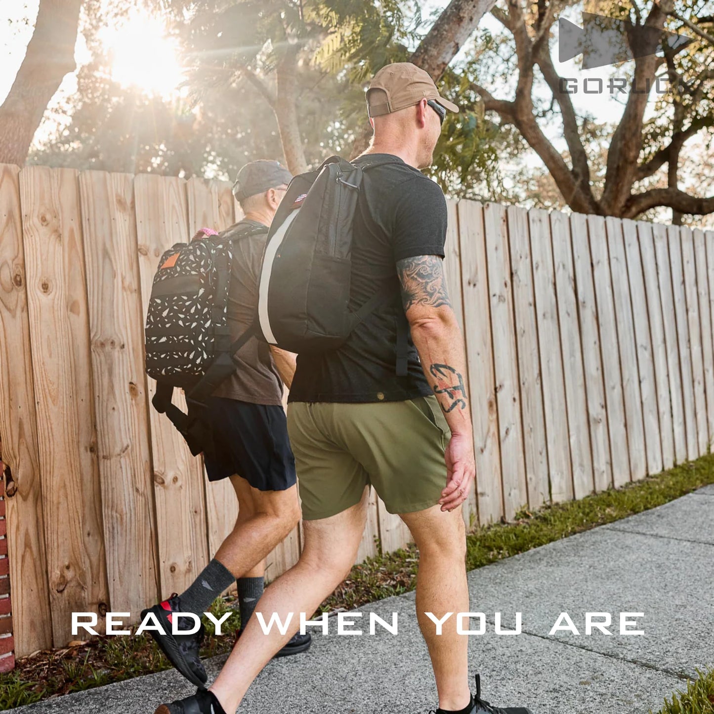 GORUCK Basic Rucker 17L Tactical Backpack – Durable Rucksack & MOLLE Daypack – Military Backpack for Men & Women - for Outdoor, Hiking, Training & Travel – Black