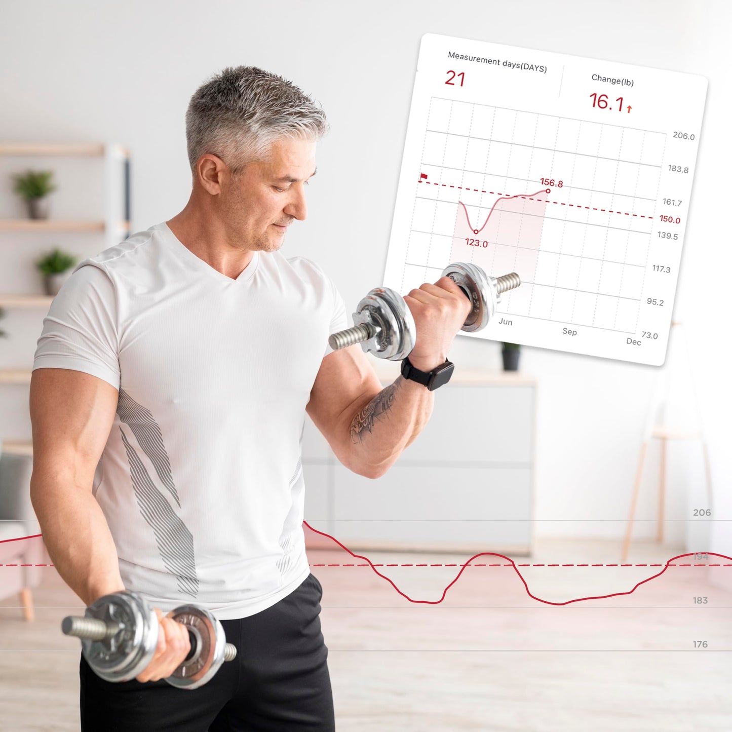 Taylor Smart Body Composition Scale with Precision Hub App for Body Weight with Smart App Connectivity, Third Party Sync, 400 lb Capacity, Durable Glass Platform, Charcoal