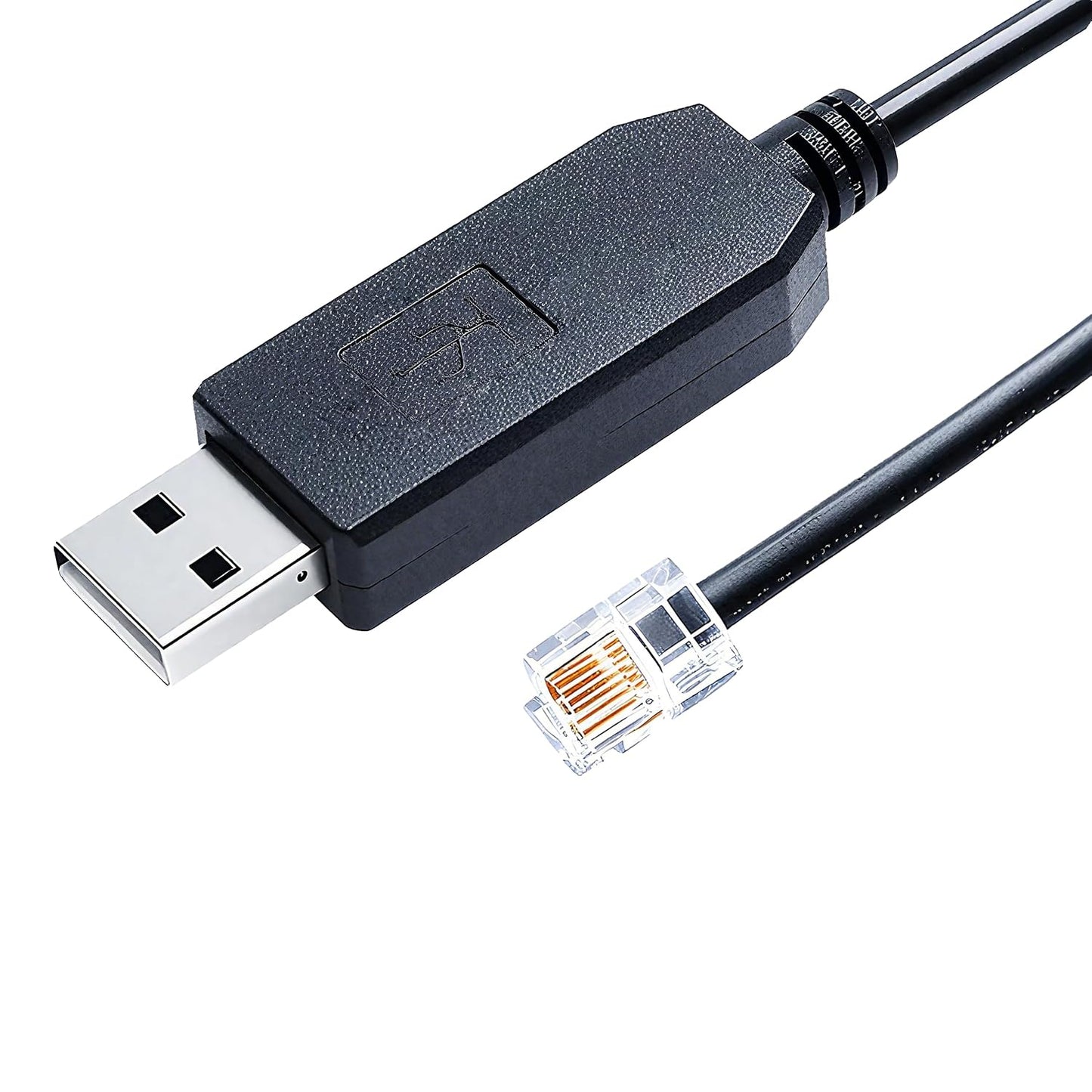 RS232 RJ9 4P4C Control,1.8m/5.9ft USB Serial to Update Firmware Cable for Celestron Nextstar Hand
