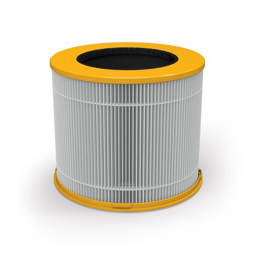 Dirt Devil Air Purifier Filter Replacement, 3-in-1 H13 HEPA Filtration, High-Efficiency Activated Carbon, White, Part # AD46000V, Dirt Devil Air Purifiers Filter Replacement