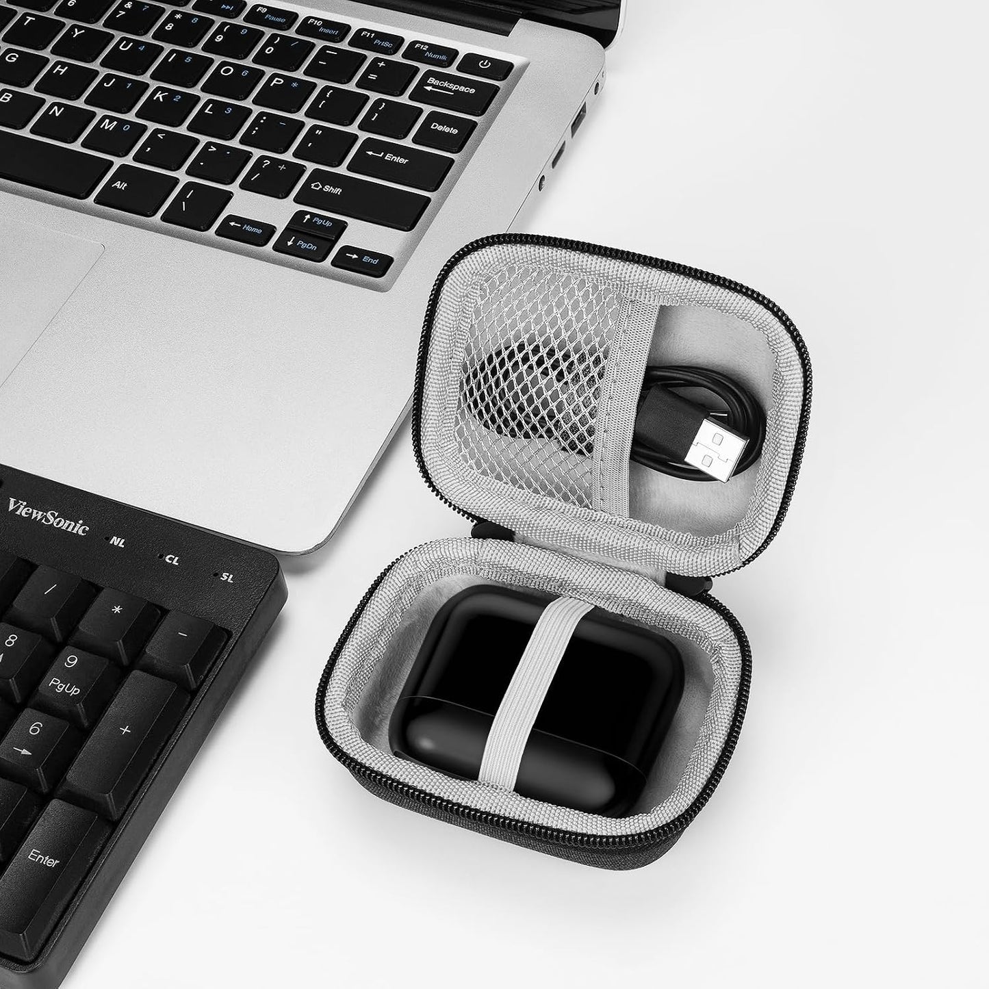 GEEKRIA HA-A10T, Shield Earbuds Case Compatible with JVC New Marshmallow True Wireless Earbuds, Replacement Hard Shell