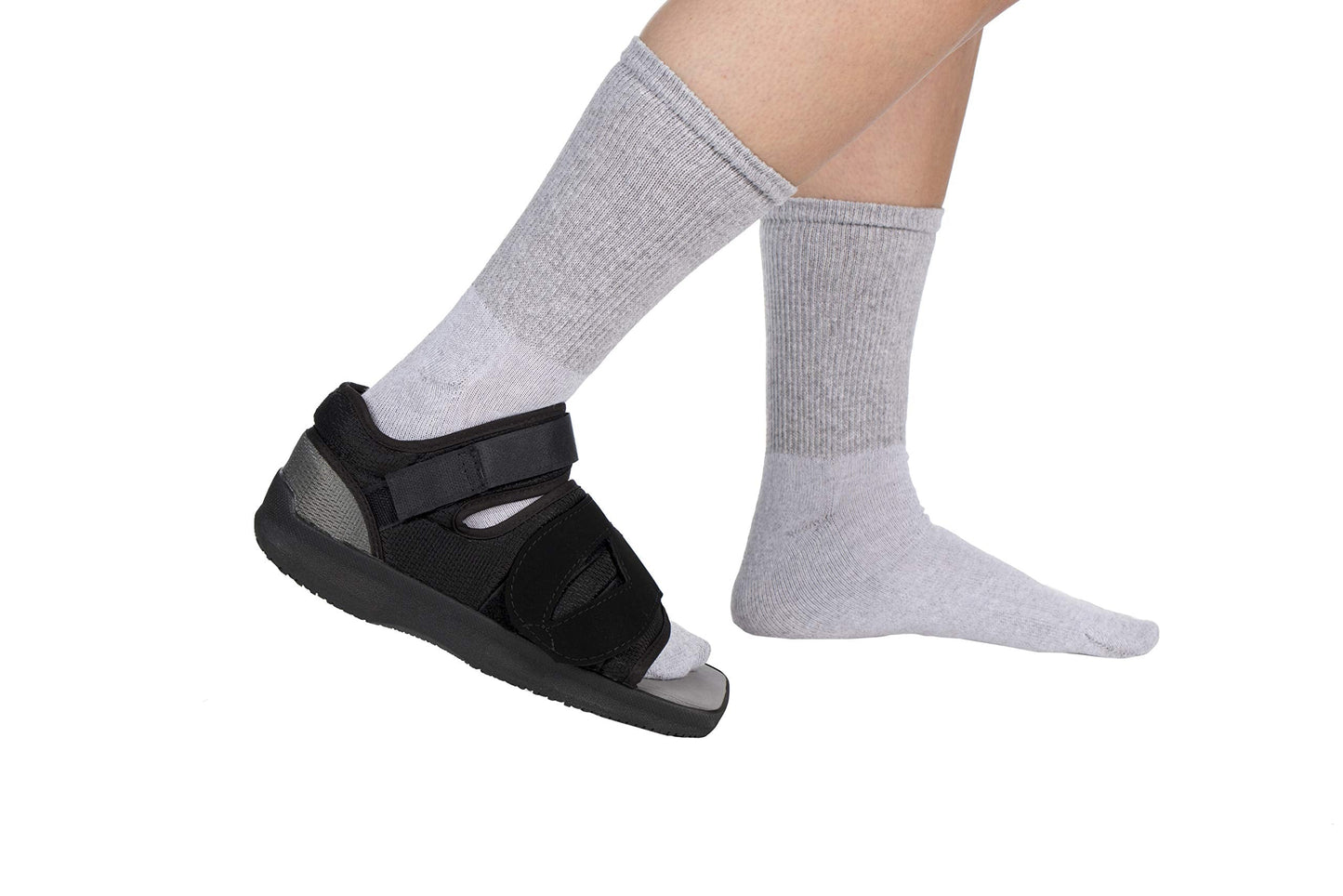 United Ortho Post-Op Shoe - Orthopedic Adjustable Recovery Shoe For Broken Foot or Toe, Post Surgery, Lightweight Medical Shoe, Left or Right Foot, (Women's Large)