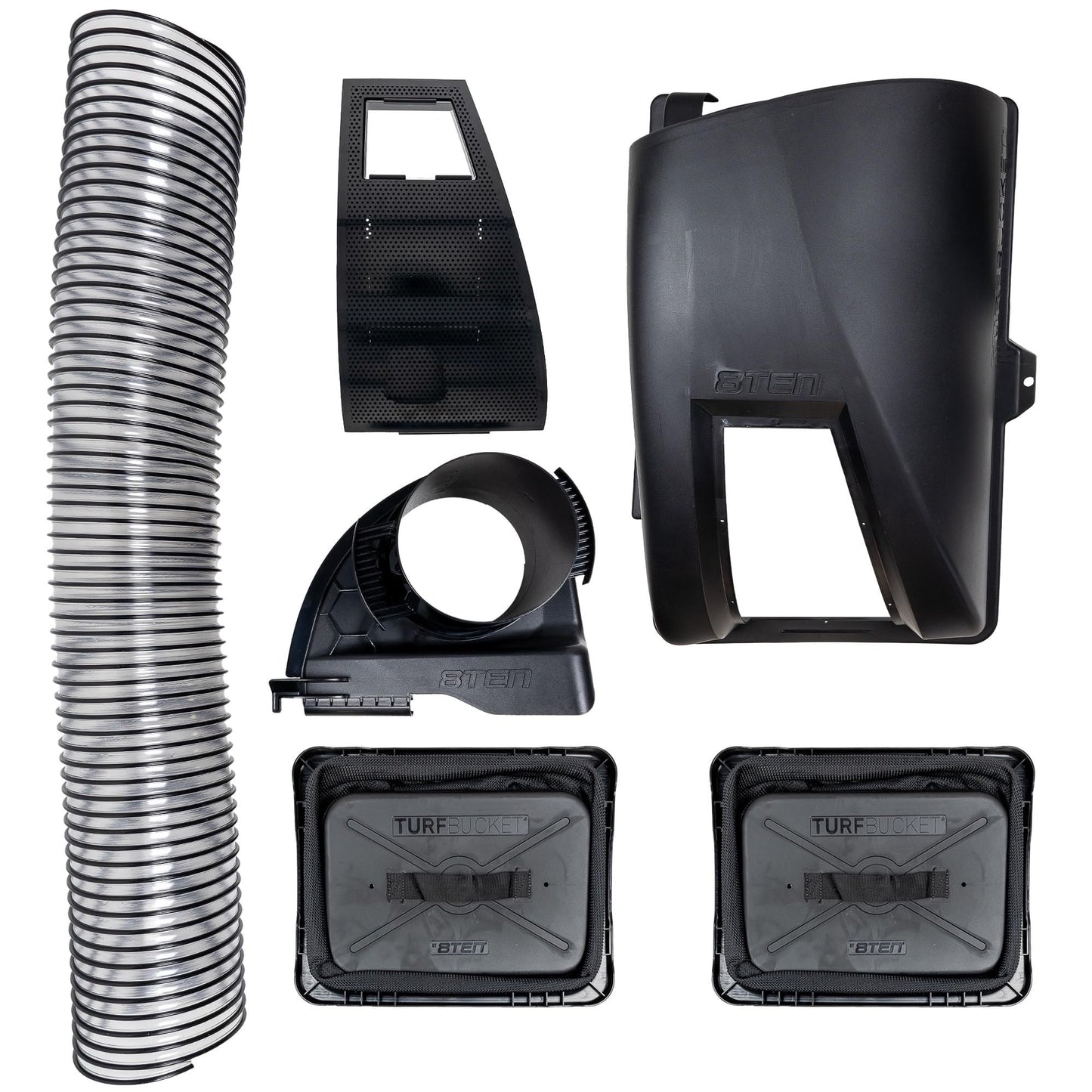 8TEN TURFBUCKET Twin Bagger System for Cub Cadet RZT S/L Troy Bilt 50 & 54 Inch Zero Turn