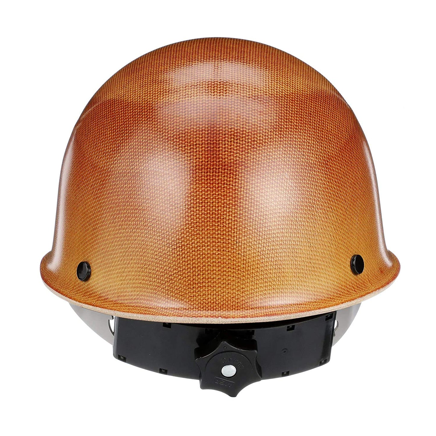 MSA 816651 Skullgard Cap Style Safety Hard Hat with Swing Ratchet Suspension | Non-slotted Cap, Made of Phenolic Resin, Radiant Heat Loads up to 350F - Standard Size in Tan