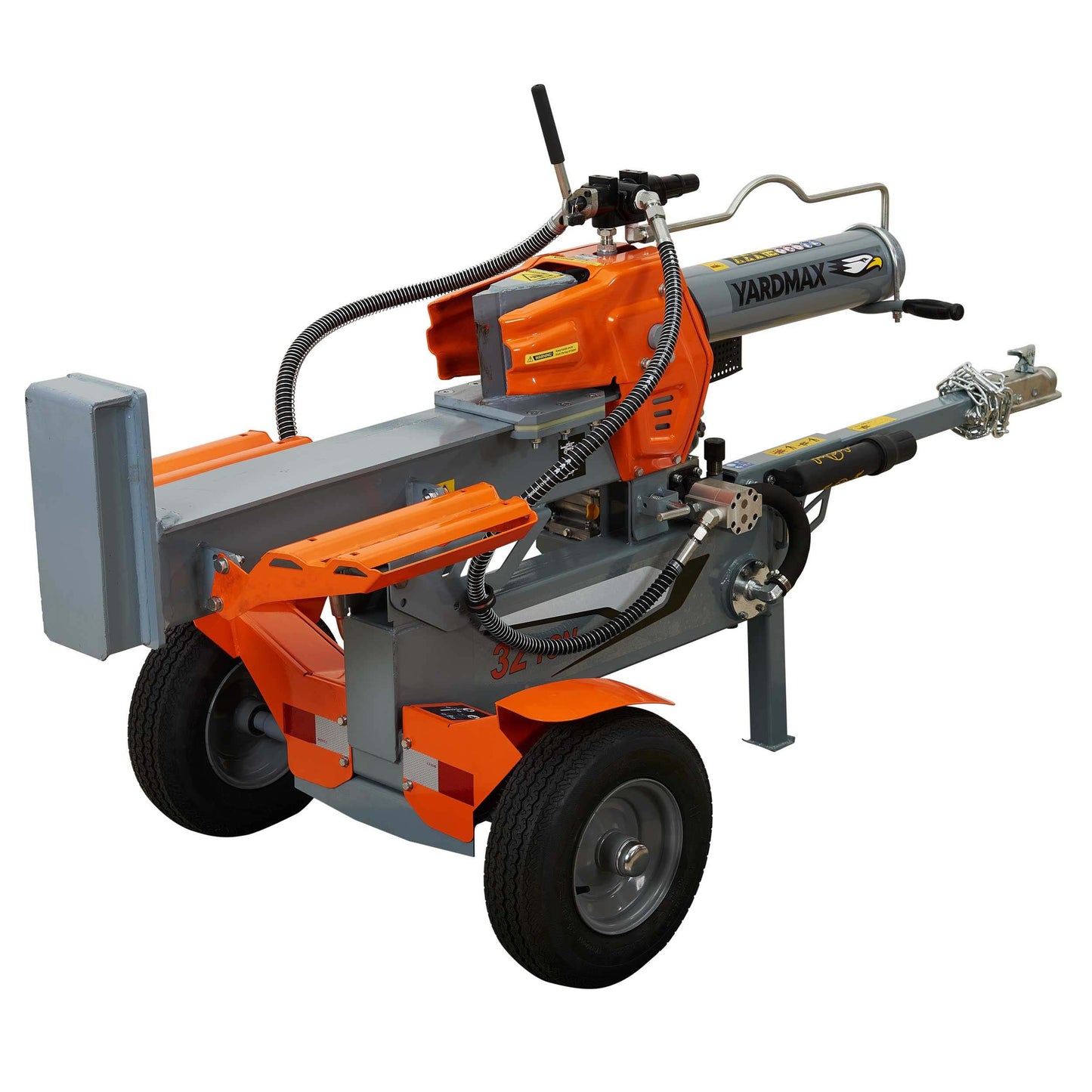 Yardmax Gas Log Splitter 32 Ton 2-Way Half Beam Briggs & Stratton Engine CR950