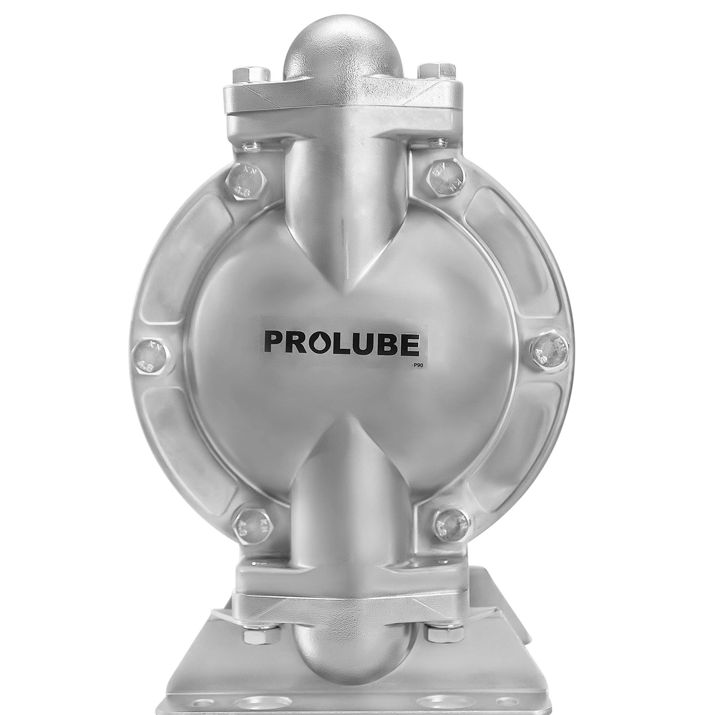 PROLUBE Air Operated Double Diaphragm Pump | 1-inch Pump Inlet/Outlet | Aluminum Casing | NBR Diaphragm | 37 GPM | Self Priming | Explosion Proof | Submersible | Non-Lubricating Design (44745)