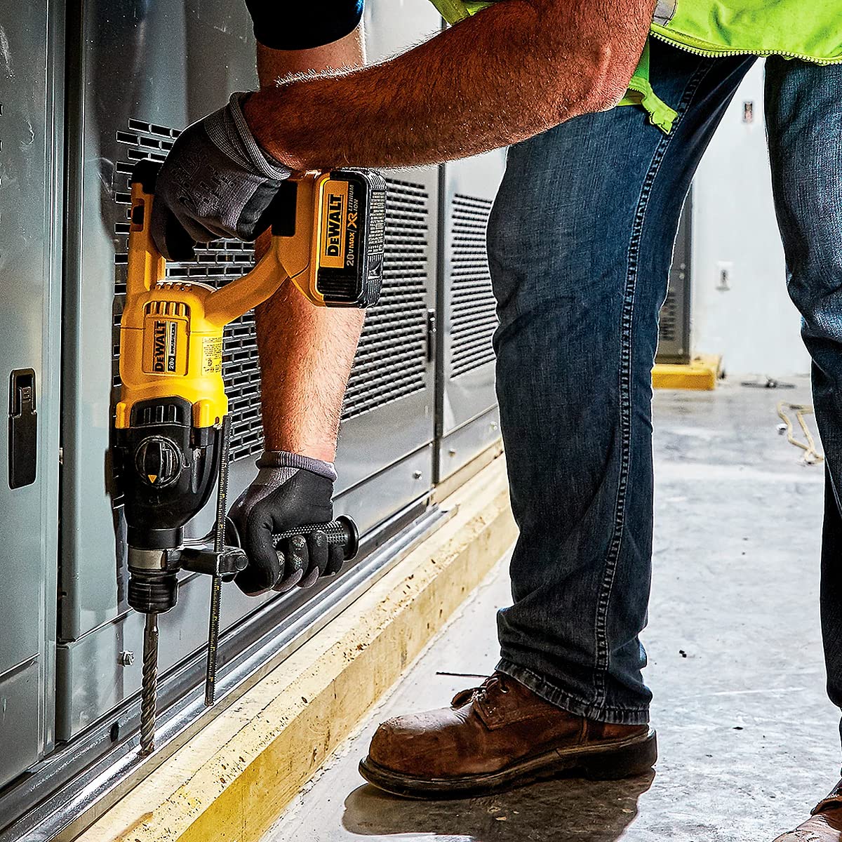 Cordless Rotary Hammer, 20.0V, D-Handle, 1"