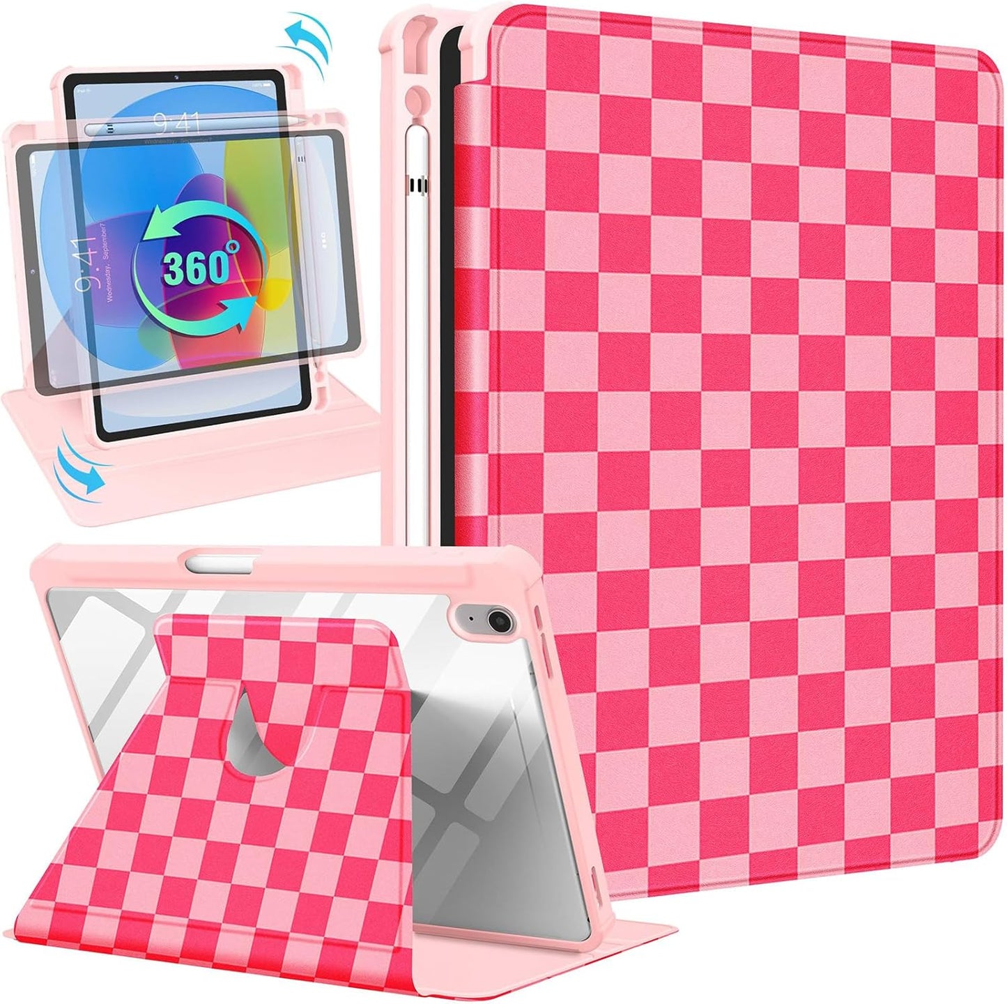 Uppuppy A16 10th 10.9 Inch 10/11 2025 for iPad Case - for iPad Generation Case Women Girls Cute Girly Teens Kids Pretty