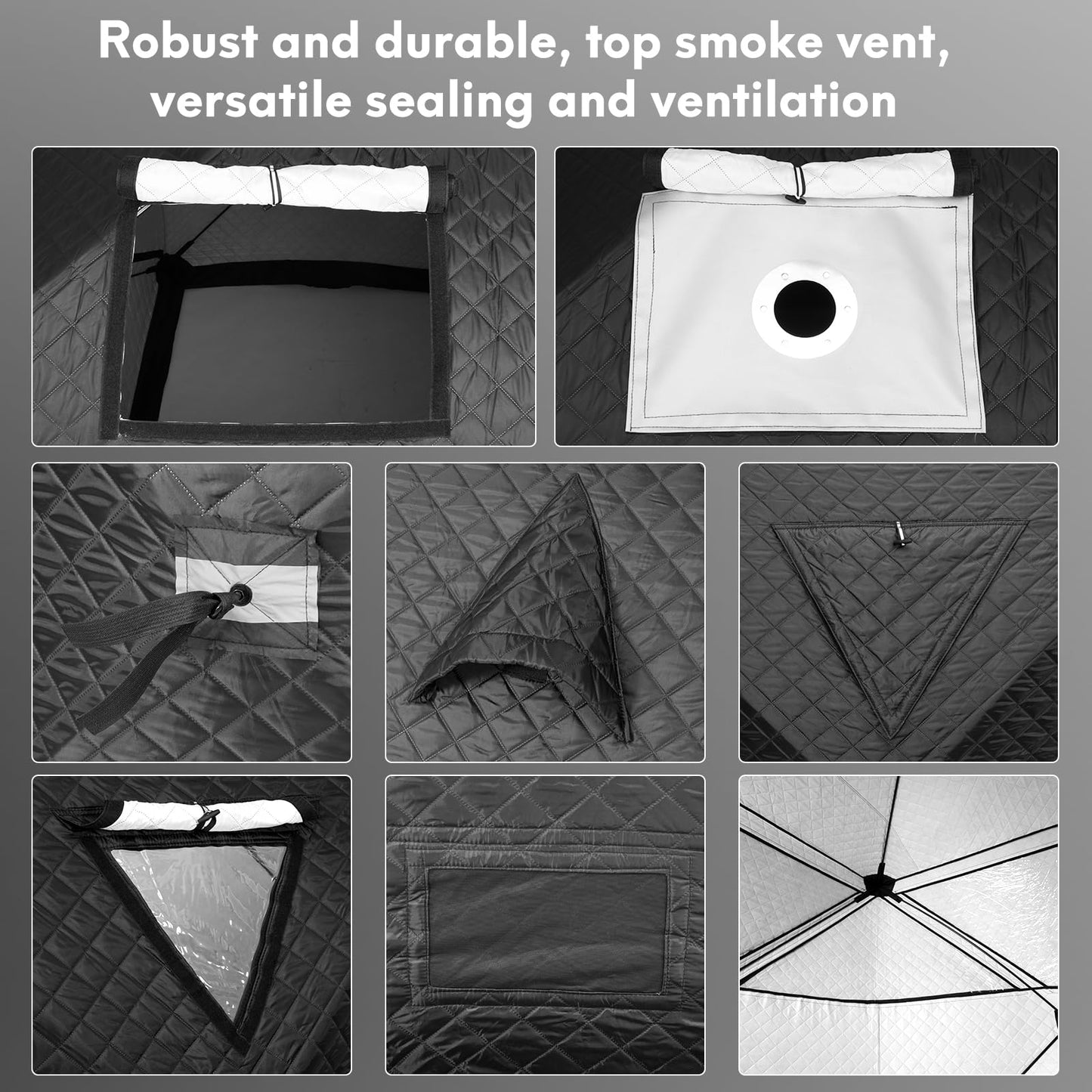 WILLOWYBE Portale Outdoor Sauna Set with Sauna Tent, Sauna Wood Stove for Dry Sauna, Cooking for Family and Friends