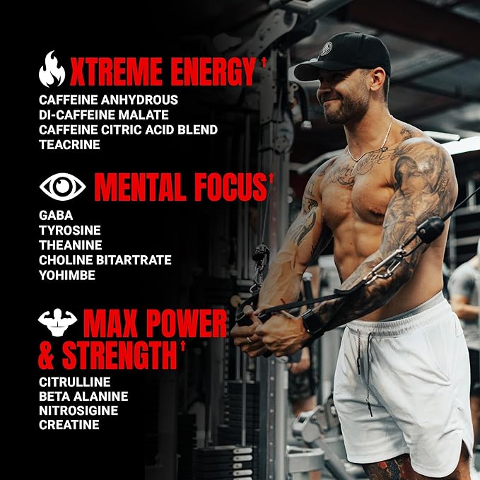 PROSUPPS Mr. Hyde Xtreme Pre Workout Powder with Creatine, Beta Alanine & Caffeine ??Extreme Energy, Pumps, Focus & Performance - Fitness & Gym Supplements for Men & Women (Pixie Dust, 30 Servings)