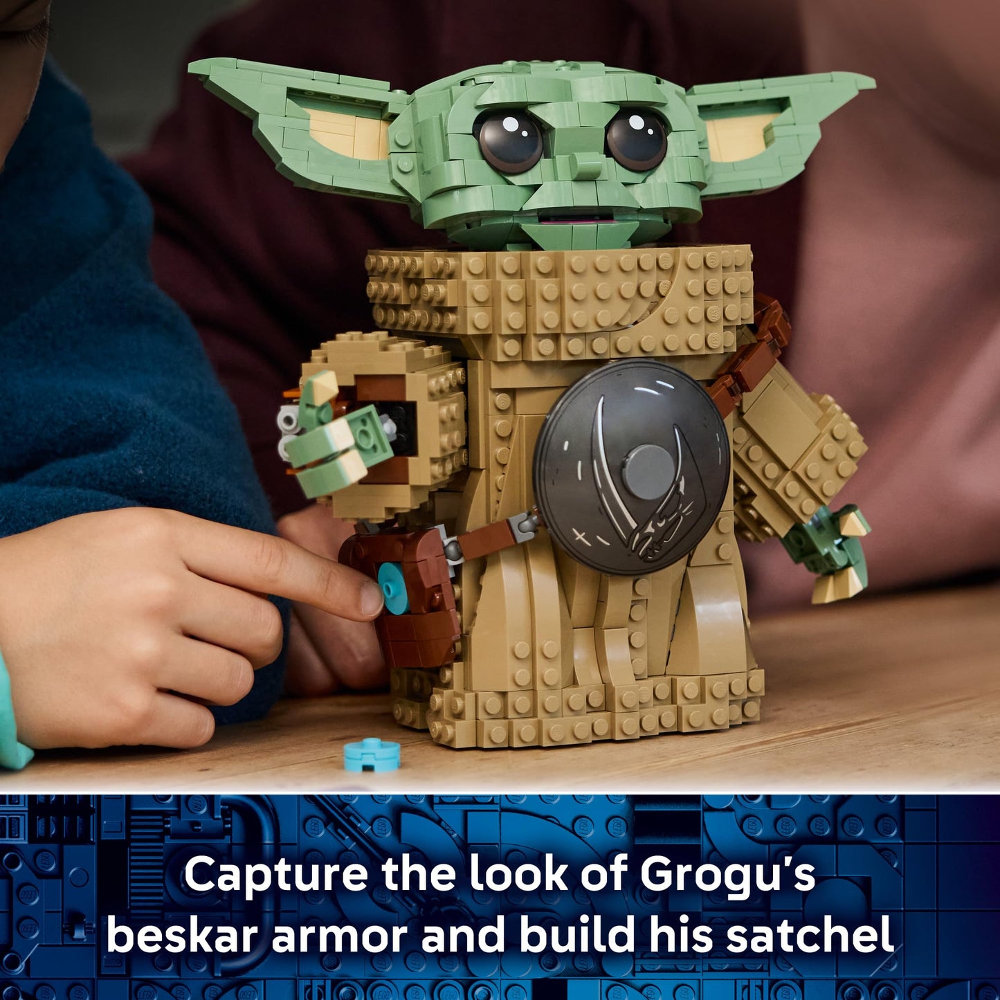 LEGO Star Wars Grogu (Mandalorian Apprentice) Building Toys - Build and Display Set for Boys & Girls, Ages 10+ - Star Wars Gifts for Kids - 75446