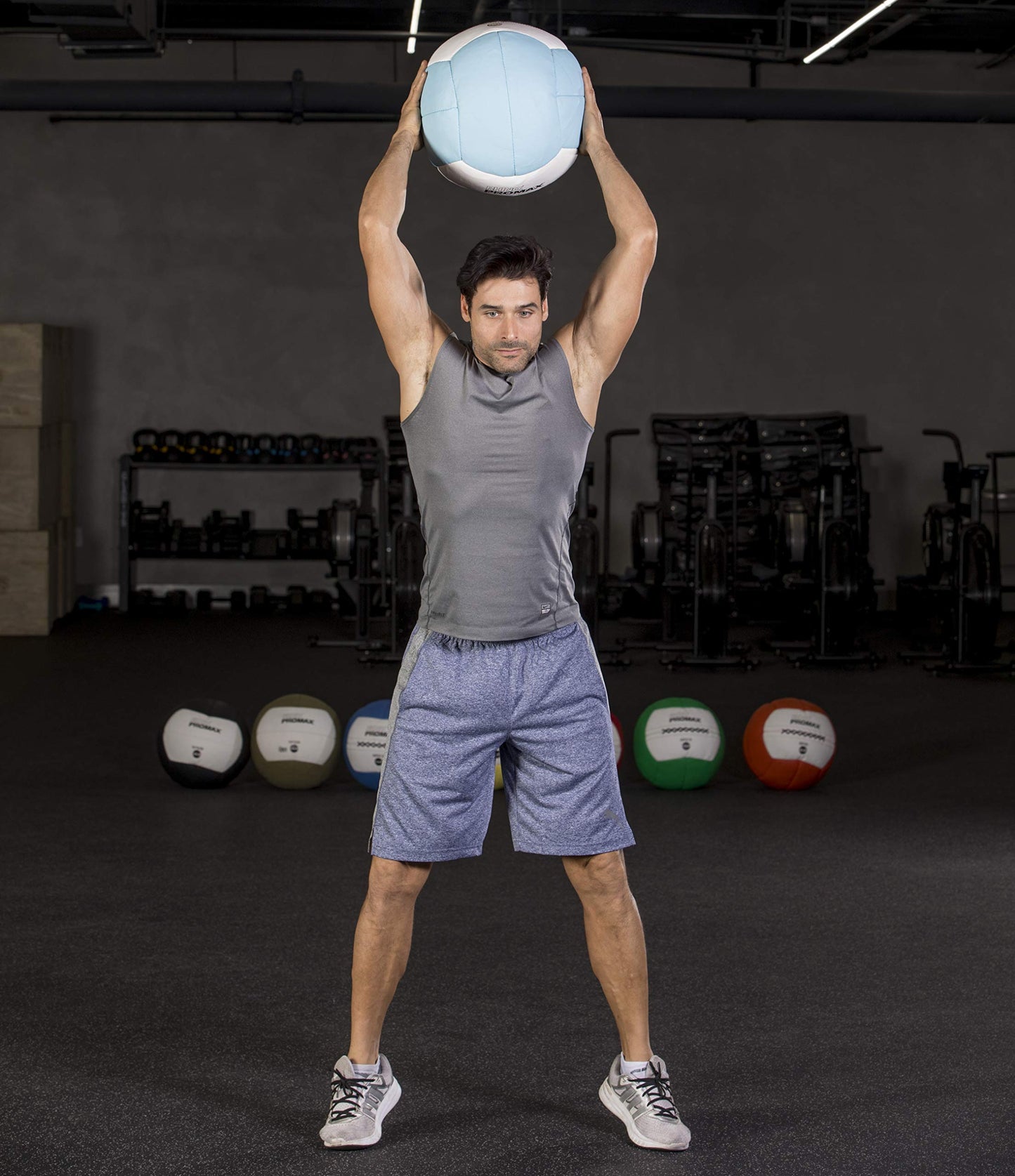 Champion Sports RPX30 Rhino Promax Slam Balls, 30 lb, Soft Shell with Non-Slip Grip, Medicine Wall Exercise Ball for Weightlifting, Plyometrics, Cross Training, & Home Gym Fitness