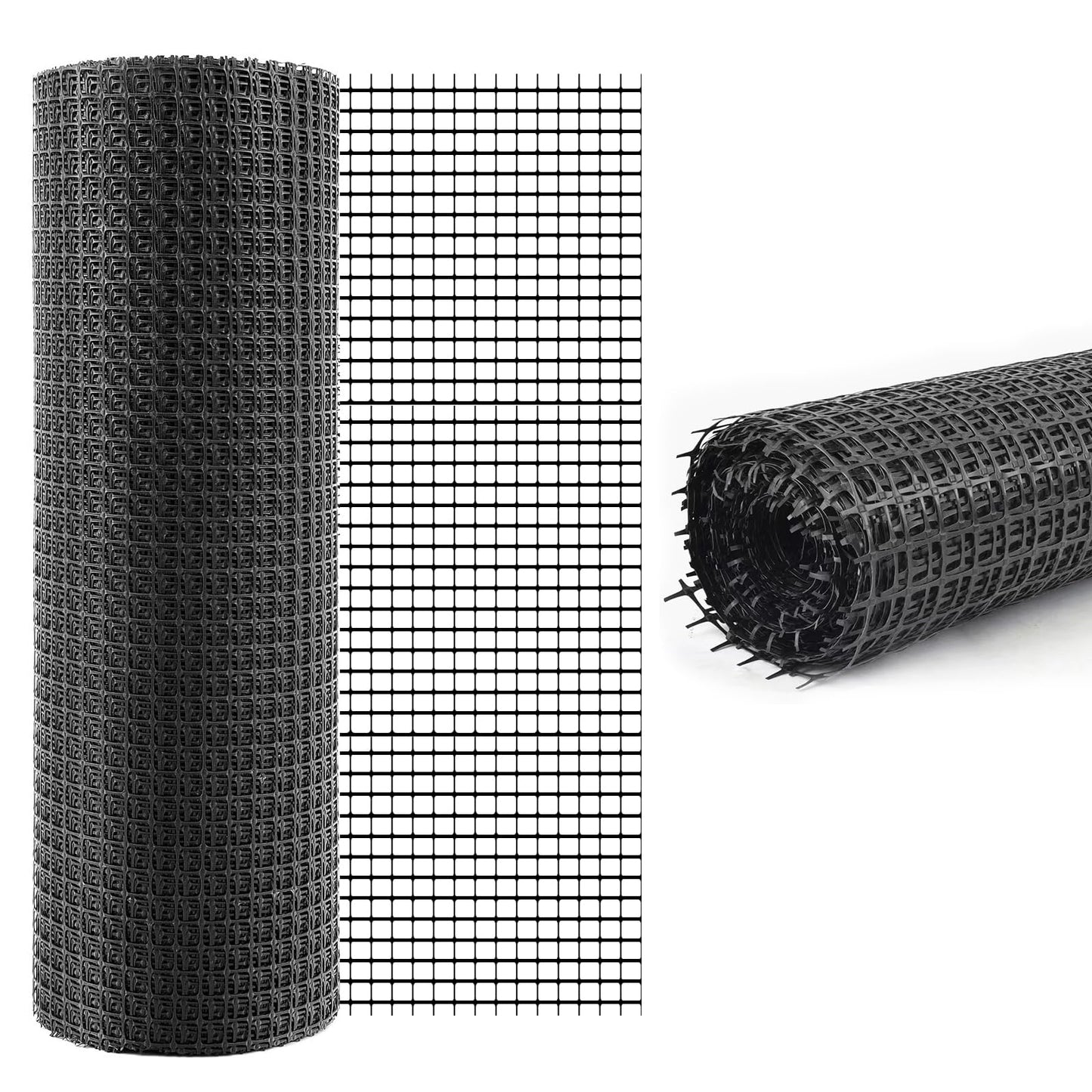 Bi-Directional Geogrid for Retaining Wall 3ft x 164ft,Geogrid Used for Driveway,Retaining wall