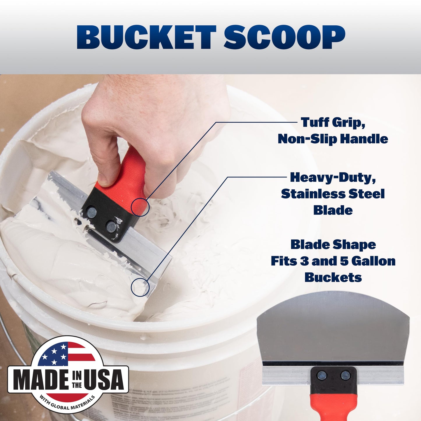 WAL-BOARD TOOLS Deluxe Drywall Finishing Tool Kit, Mud Pan, MultiTool, Taping Knife, Bucket Scoop, Saw, Mud Mixer, DTKFNSH2